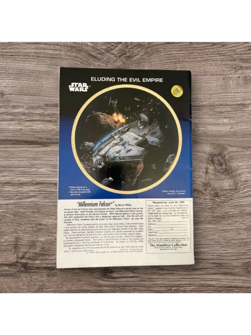 Topps Star Wars Galaxy Official Lucas Films Magazine 3 Spring 1995 Sci Fi Movie